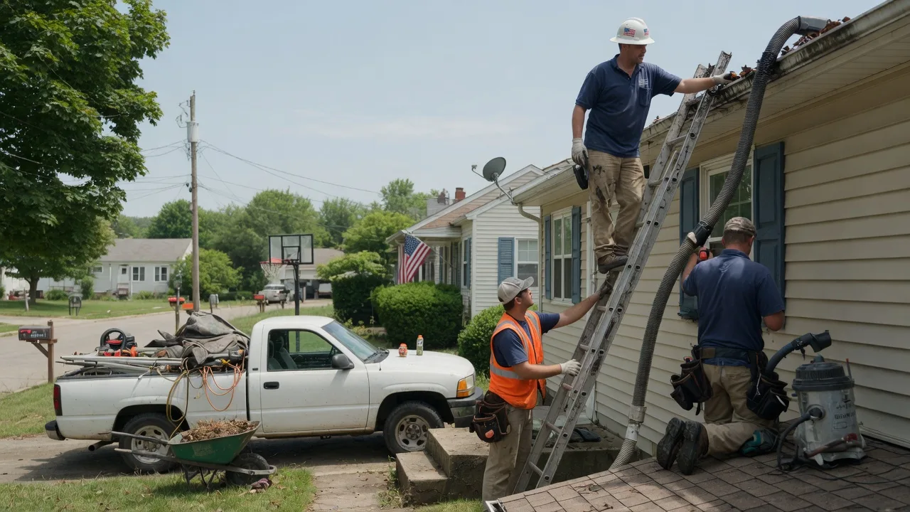 Gutter Installation in Hymera, IN near me